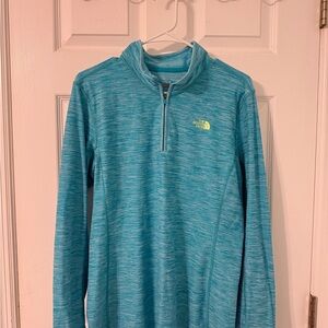 The North Face quarter zip women’s size XL